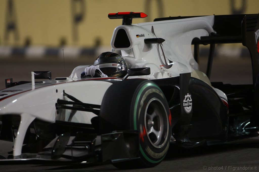 GP Singapore, Prove Libere 2, Venerdi', Nick Heidfeld (GER), BMW Sauber F1 Team, C29  