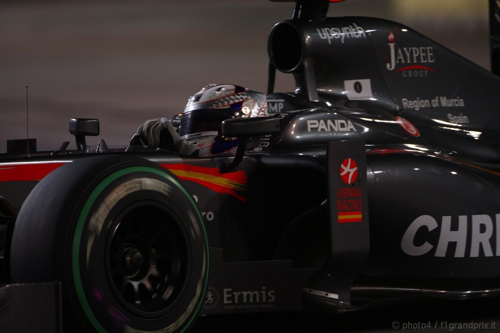 GP Singapore, Prove Libere 2, Venerdi', Christian Klien (AUT), Test Driver Hispania Racing F1 Team (HRT), F110  