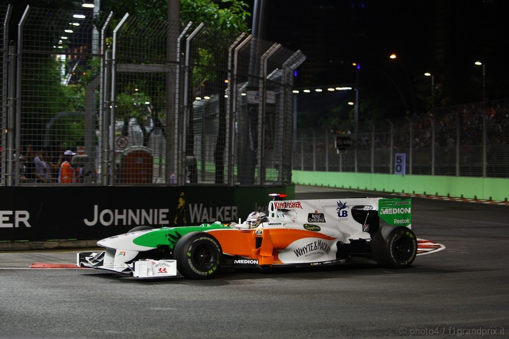 GP Singapore, Prove Libere 2, Venerdi', Adrian Sutil (GER), Force India F1 Team, VJM03 