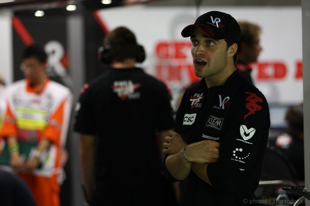 GP Singapore, Prove Libere 2, Venerdi', Jerome D'Ambrosio (BEL), Test Driver Virgin Racing, VR-01  