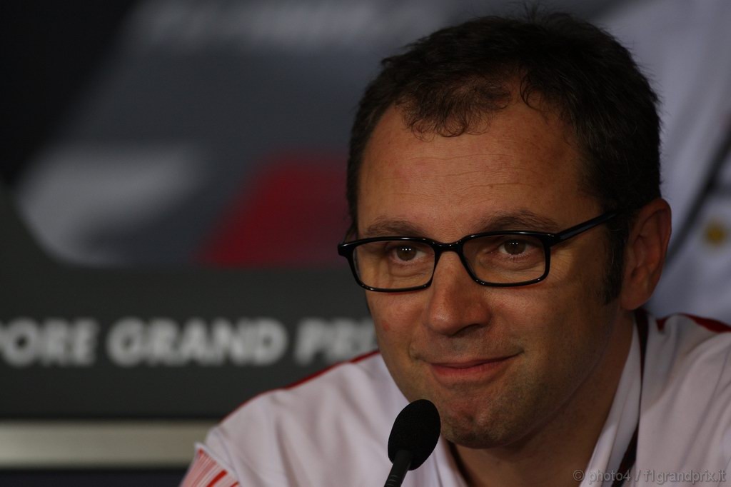 GP Singapore, Venerdi', Conferenza Stampa, Stefano Domenicali (ITA), Head of the Gestione Sportiva 