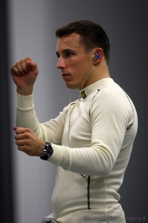 GP Singapore, Prove Libere 2, Venerdi', Christian Klien (AUT), Test Driver Hispania Racing F1 Team (HRT), F110  