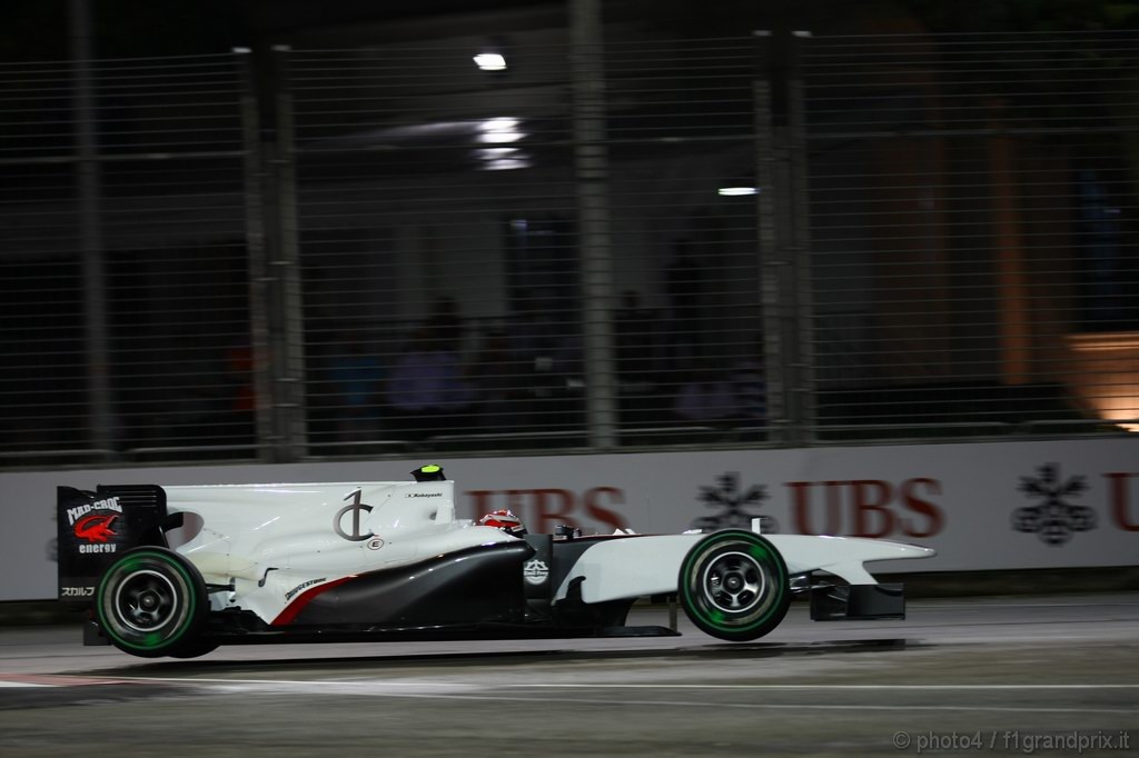 GP Singapore, Prove Libere 2, Venerdi', Christian Klien (AUT), Test Driver Hispania Racing F1 Team (HRT), F110  