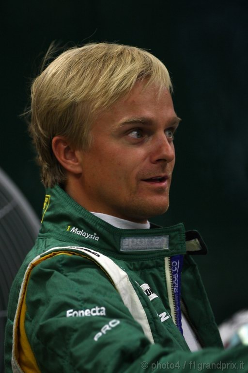 GP Singapore, Prove Libere 2, Venerdi', Heikki Kovalainen (FIN), Lotus Racing, T127 
