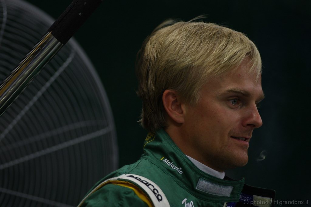 GP Singapore, Prove Libere 2, Venerdi', Heikki Kovalainen (FIN), Lotus Racing, T127 