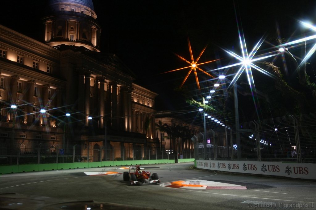 GP Singapore, Prove Libere 2, Venerdi', Felipe Massa (BRA), Ferrari, F10 