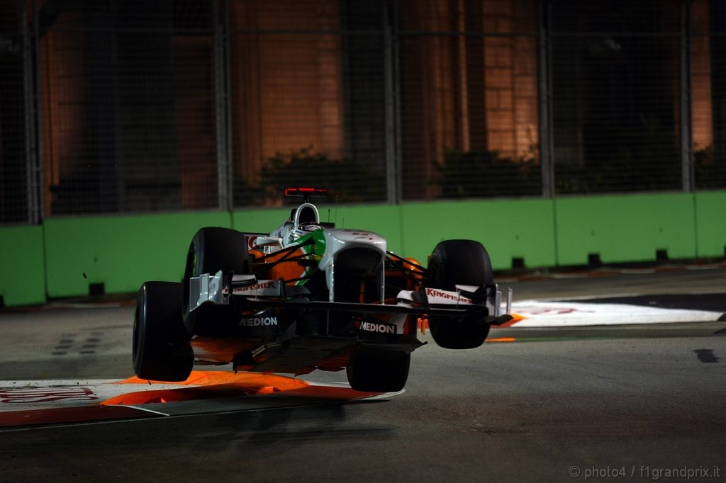 GP Singapore, Prove Libere 2, Venerdi', Adrian Sutil (GER), Force India F1 Team, VJM03 
