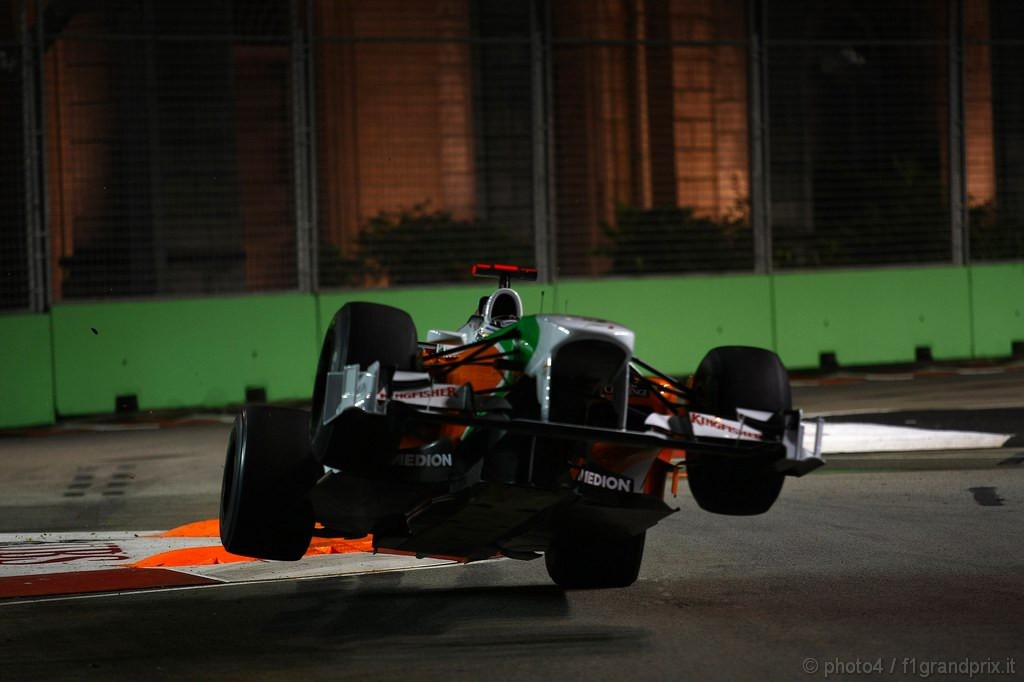 GP Singapore, Prove Libere 2, Venerdi', Adrian Sutil (GER), Force India F1 Team, VJM03 