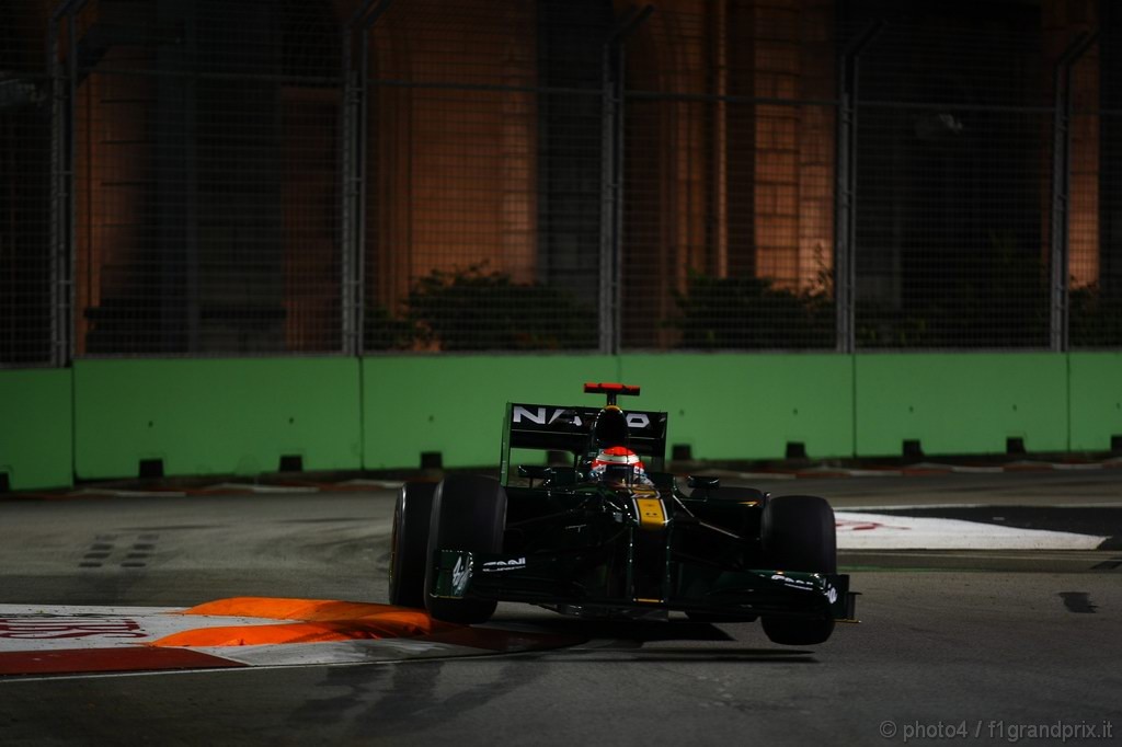 GP Singapore, Prove Libere 2, Venerdi', Jarno Trulli (ITA), Lotus Racing, T127 
