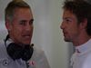 GP Turchia, Prove Libere 1, Venerdi', Jenson Button (GBR), McLaren  Mercedes, MP4-25 e Martin Whitmarsh (GBR), Chief Executive Officer 