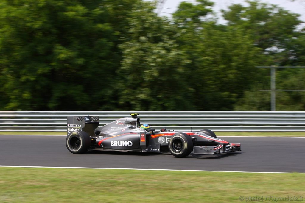 GP Ungheria, Saturday, Bruno Senna (BRA), Hispania Racing F1 Team (HRT), F110