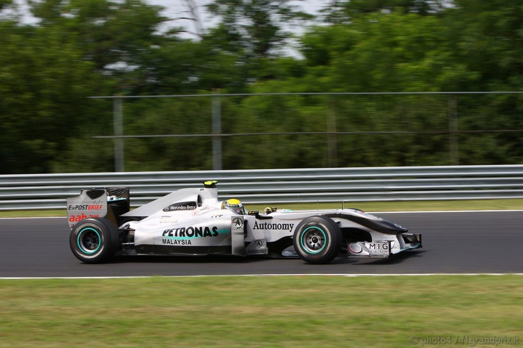 GP Ungheria, Saturday, Nico Rosberg (GER), Mercedes GP F1 Team, MGP W01