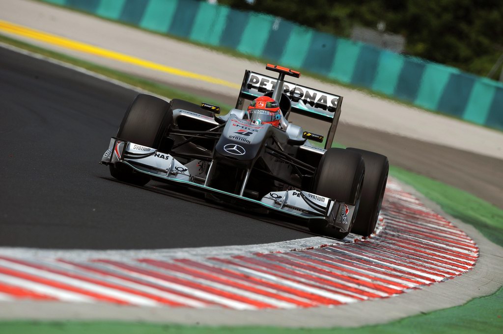 GP Ungheria, HUNGARY GRAND PRIX F1/2010 - BUDAPEST 31/07/2010 - MICHAEL SCHUMACHER 
© FOTO ERCOLE COLOMBO 