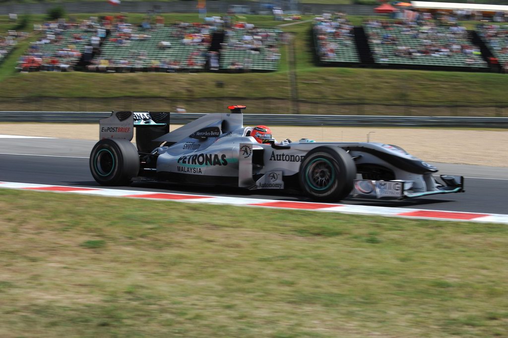 GP Ungheria, HUNGARIAN GRAND PRIX F1/2010 -  BUDAPEST 30/07/2010 - MICHAEL SCHUMACHER 
© FOTO ERCOLE COLOMBO 