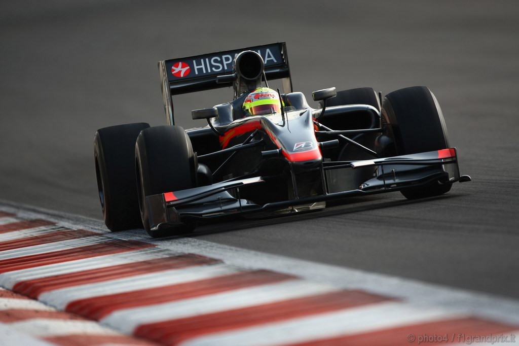 Test Giovani Piloti Abu Dhabi, 
Pastor Maldonado (VEN), Hispania Racing F1 Team, HRT 