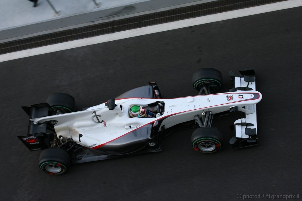 Test Giovani Piloti Abu Dhabi, 
Sergio Perez (MEX), BMW Sauber F1 Team 