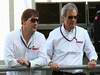 Test Pirelli Abu Dhabi, 
Paul Hembery, Pirelli Motorsport Director e Maurizio Boiocchi, Pirelli R&D director 