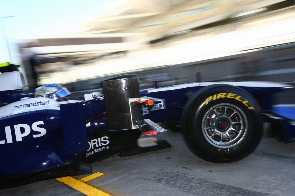 Test Pirelli Abu Dhabi, 
Rubens Barrichello (BRA), Williams F1 Team 
