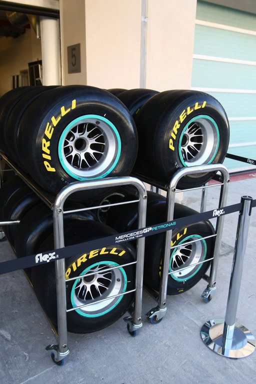 Test Pirelli Abu Dhabi, 
Pirelli Tyres