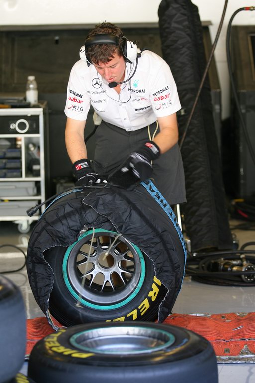 Test Pirelli Abu Dhabi