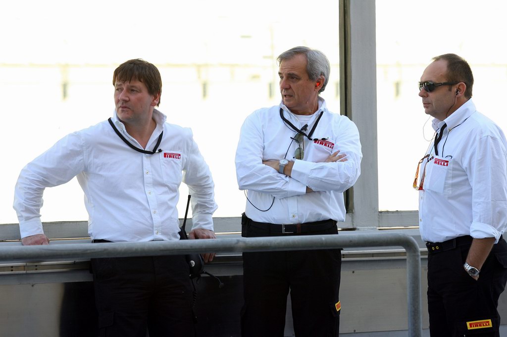 Test Pirelli Abu Dhabi, 
Pirelli staff 