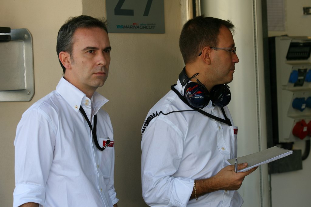 Test Pirelli Abu Dhabi, 
Pirelli staff