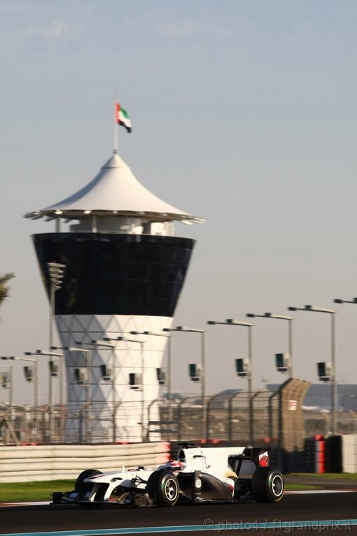 Test Pirelli Abu Dhabi, 
Kamui Kobayashi (JAP), BMW Sauber F1 Team 