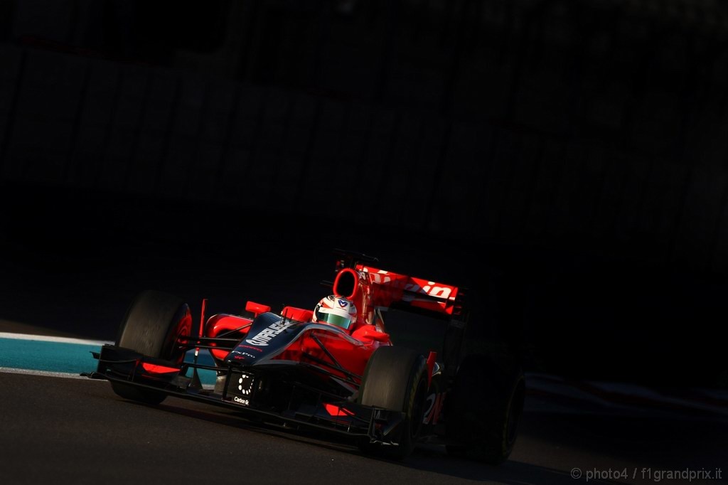 Test Pirelli Abu Dhabi, 
Timo Glock (GER), Virgin Racing 