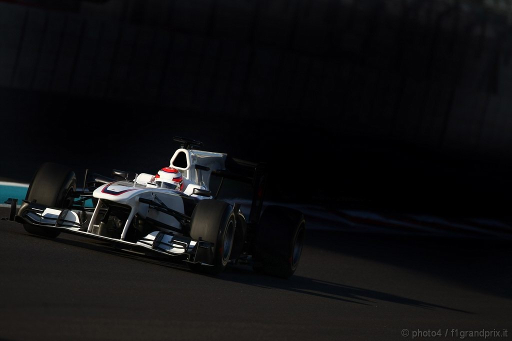 Test Pirelli Abu Dhabi, 
Kamui Kobayashi (JAP), BMW Sauber F1 Team 