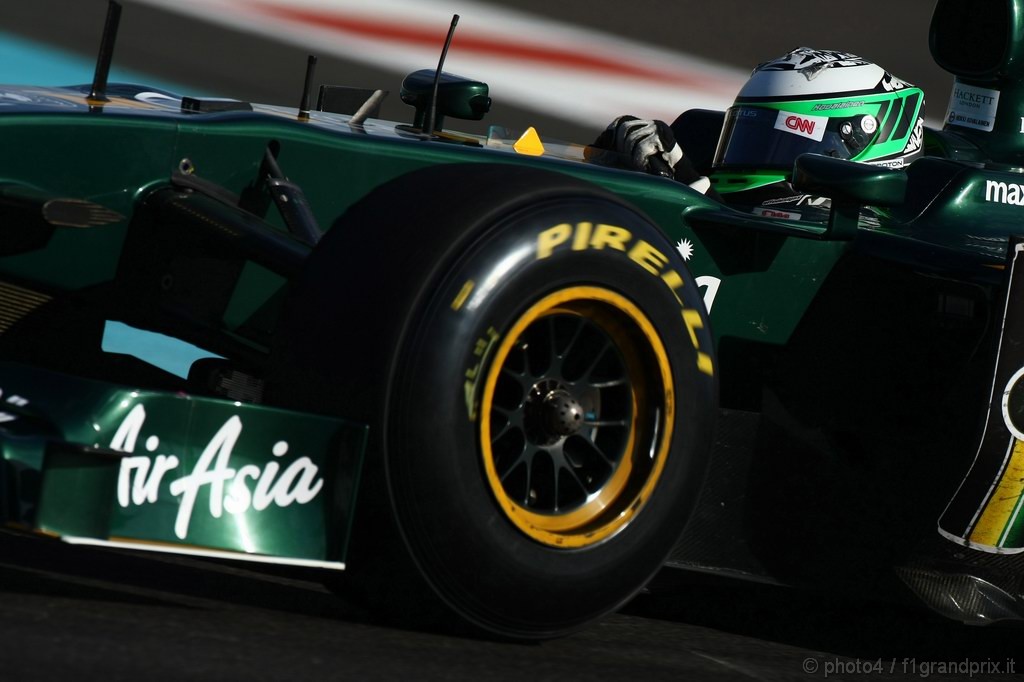 Test Pirelli Abu Dhabi, 
Heikki Kovalainen (FIN), Lotus F1 Team 
