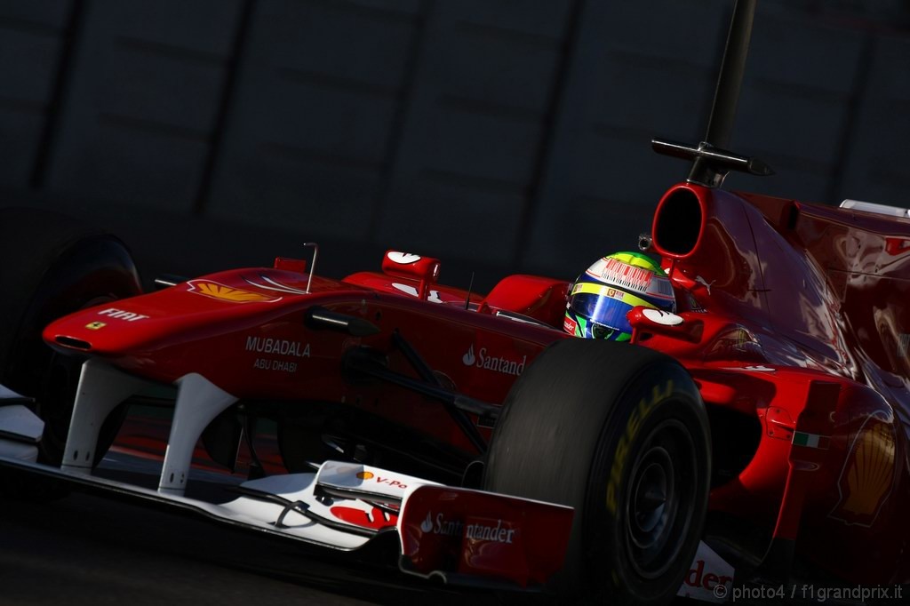 Test Pirelli Abu Dhabi, 
Felipe Massa (BRA), Ferrari 