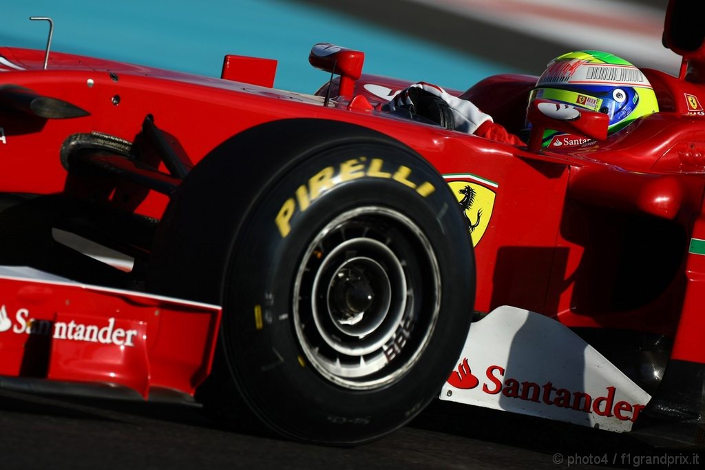 Test Pirelli Abu Dhabi, 
Felipe Massa (BRA), Ferrari 