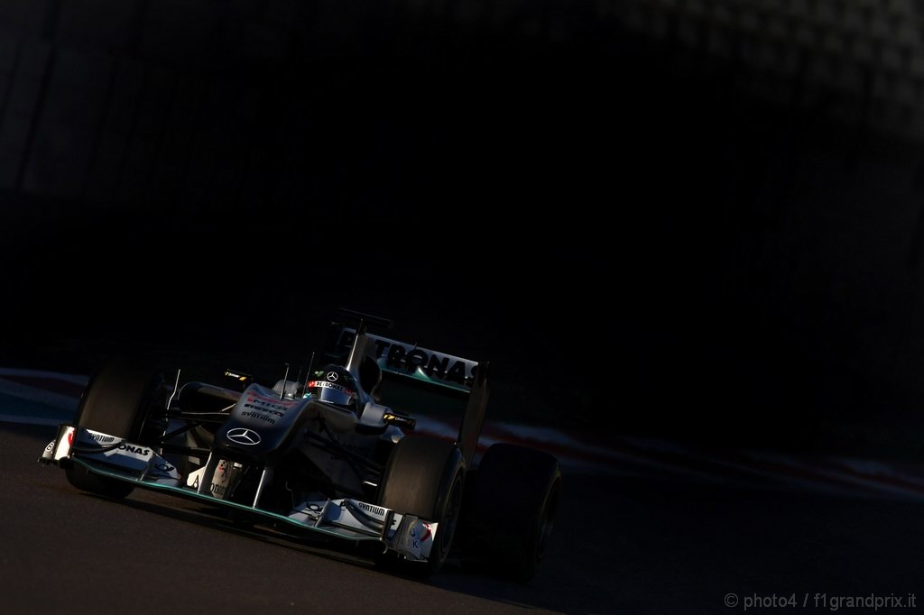 Test Pirelli Abu Dhabi, 
Nico Rosberg (GER), Mercedes GP Petronas 