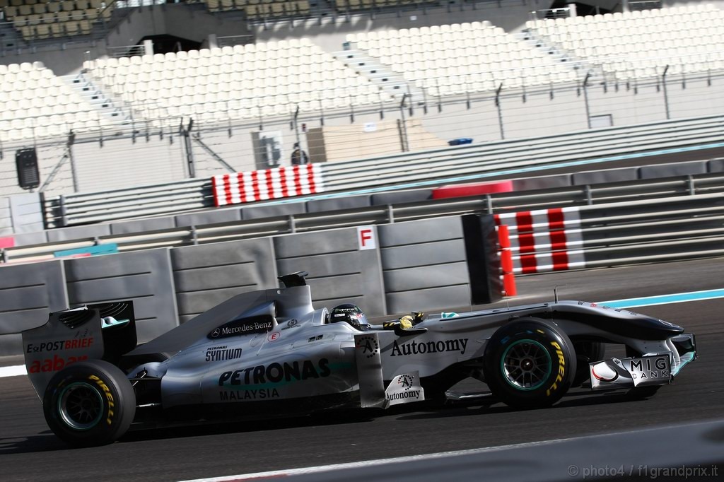 Test Pirelli Abu Dhabi