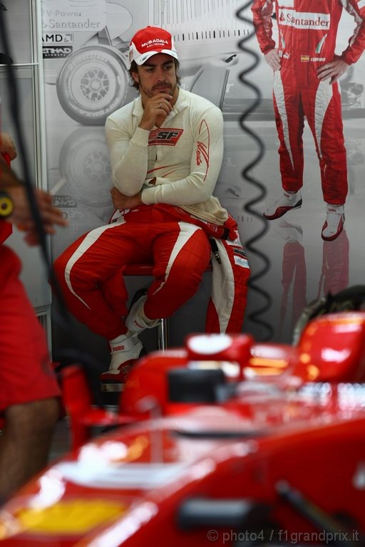 Test Pirelli Abu Dhabi, 
Fernando Alonso (ESP), Ferrari 