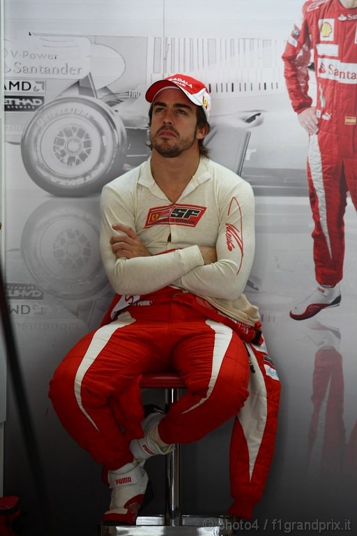 Test Pirelli Abu Dhabi, 
Fernando Alonso (ESP), Ferrari 