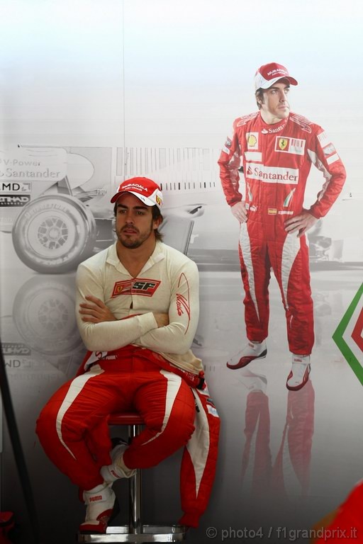 Test Pirelli Abu Dhabi, 
Fernando Alonso (ESP), Ferrari 