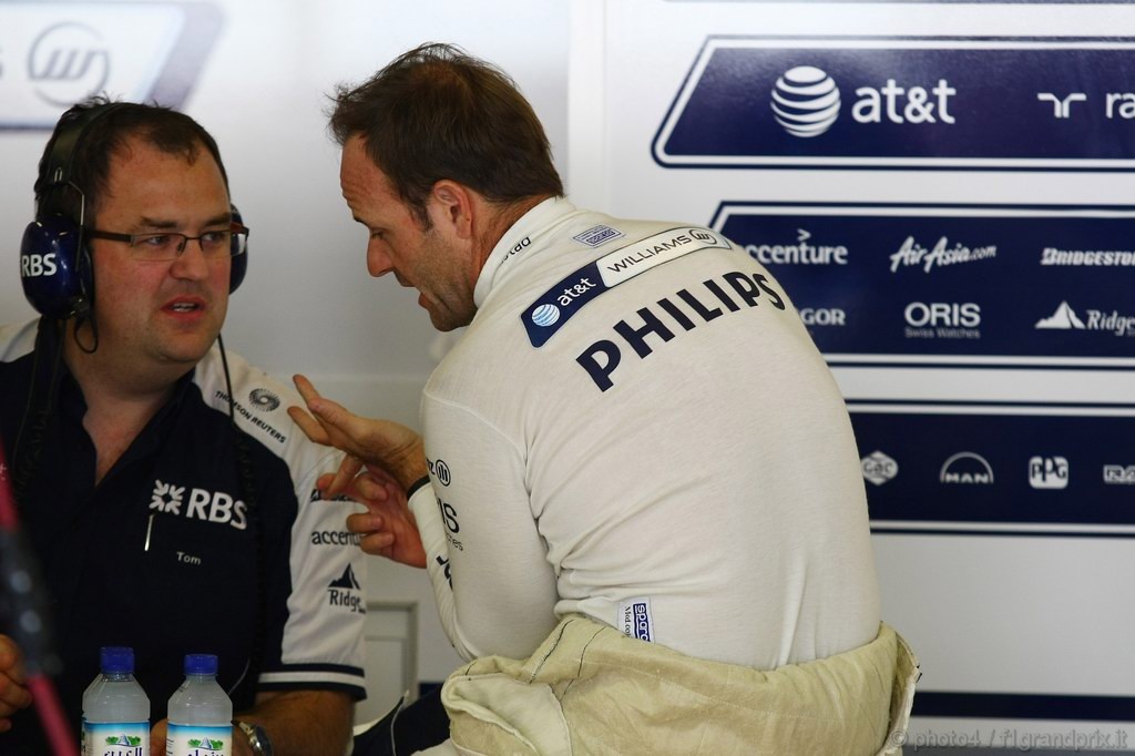 Test Pirelli Abu Dhabi, 
Rubens Barrichello (BRA), Williams F1 Team 