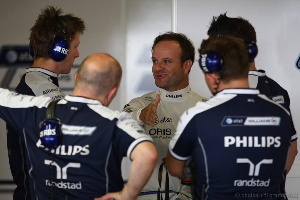 Test Pirelli Abu Dhabi, 
Rubens Barrichello (BRA), Williams F1 Team 
