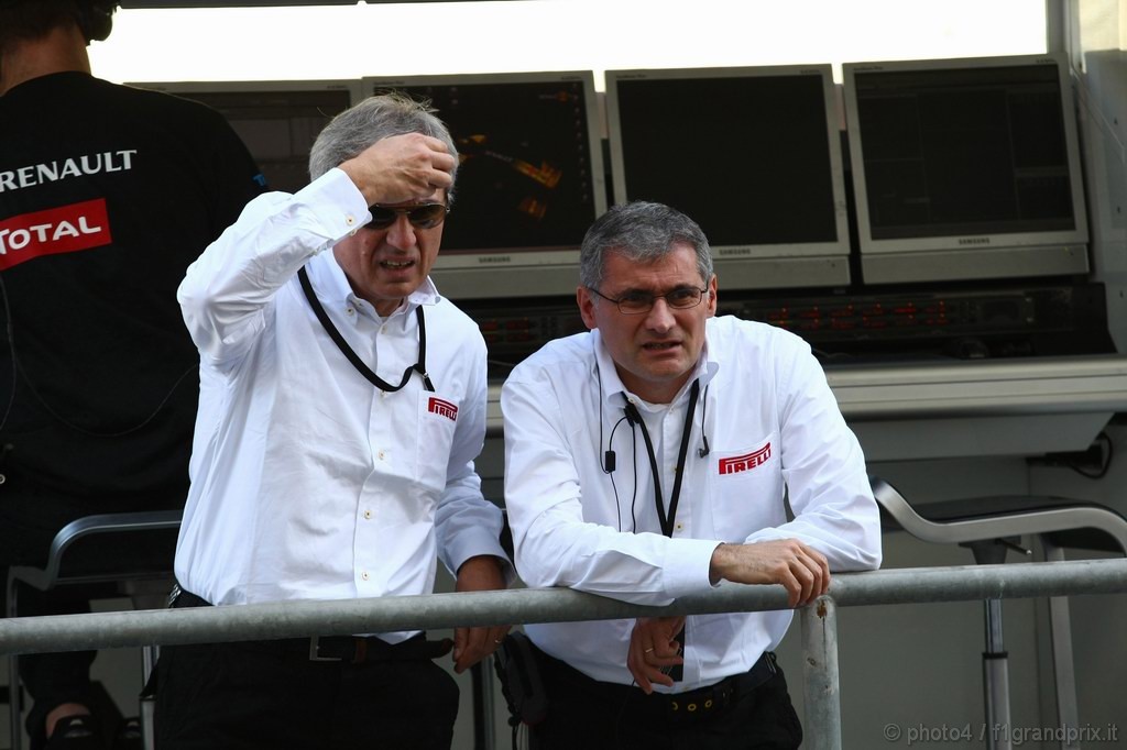 Test Pirelli Abu Dhabi, 
Maurizio Boiocchi, Pirelli R&D director  