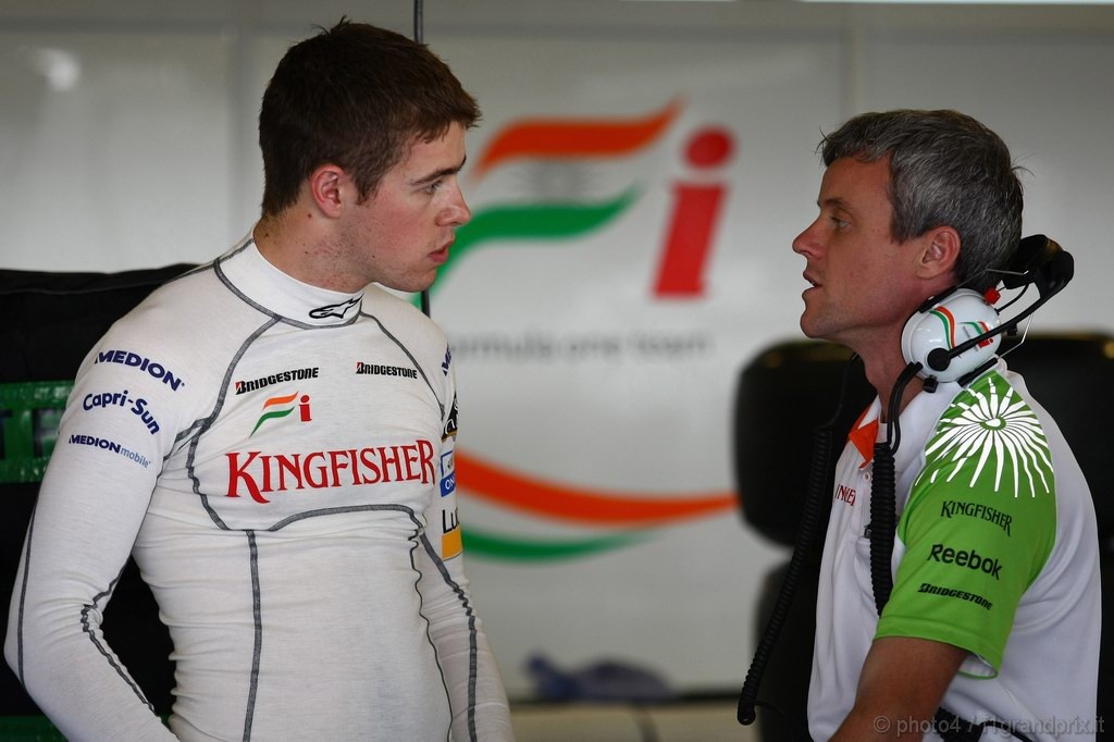 Test Pirelli Abu Dhabi, 
Paul di Resta (GBR), Test Driver, Force India F1 Team