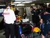Test Pirelli Abu Dhabi, 
Pirelli staff with Sebastian Vettel (GER), Red Bull Racing 