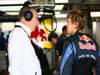 Test Pirelli Abu Dhabi, 
Pirelli staff with Sebastian Vettel (GER), Red Bull Racing 