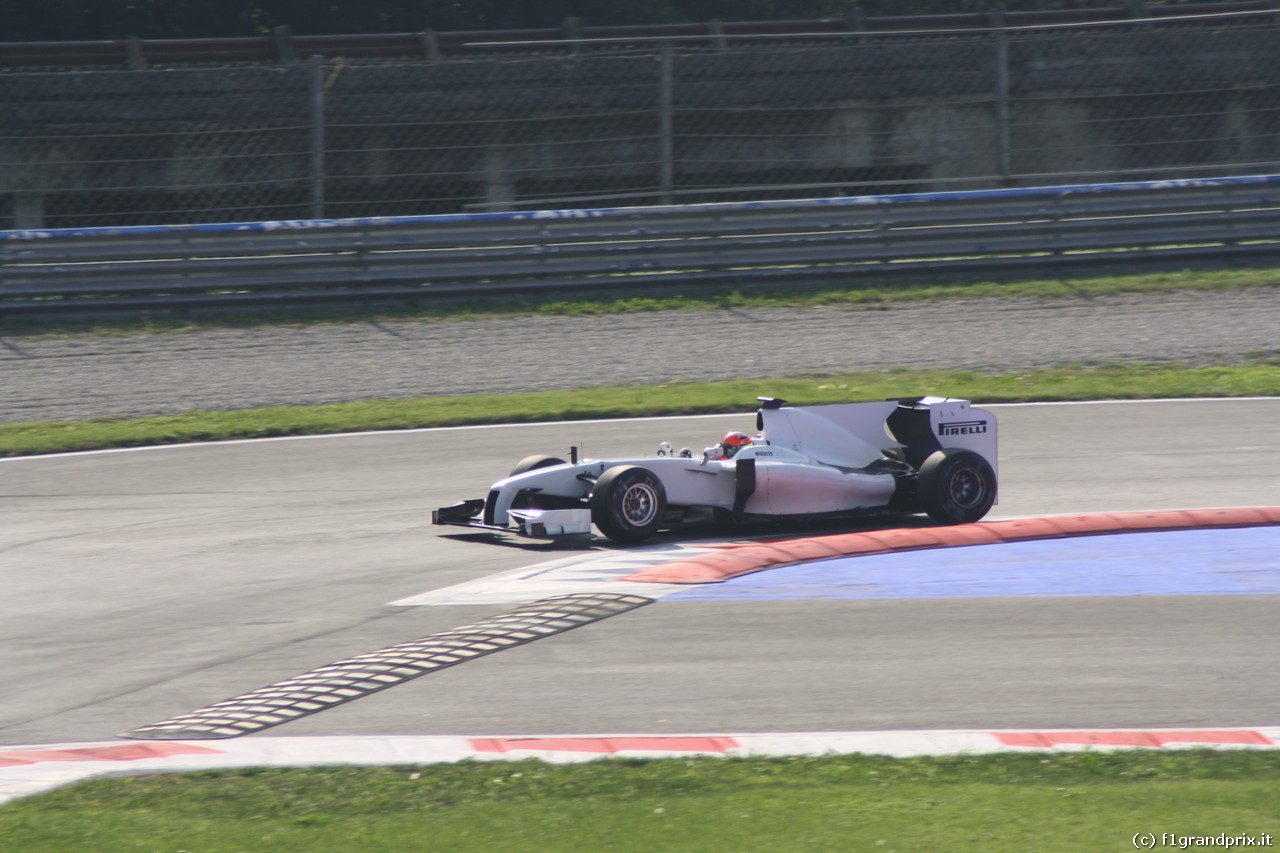 Test Pirelli F1 Monza