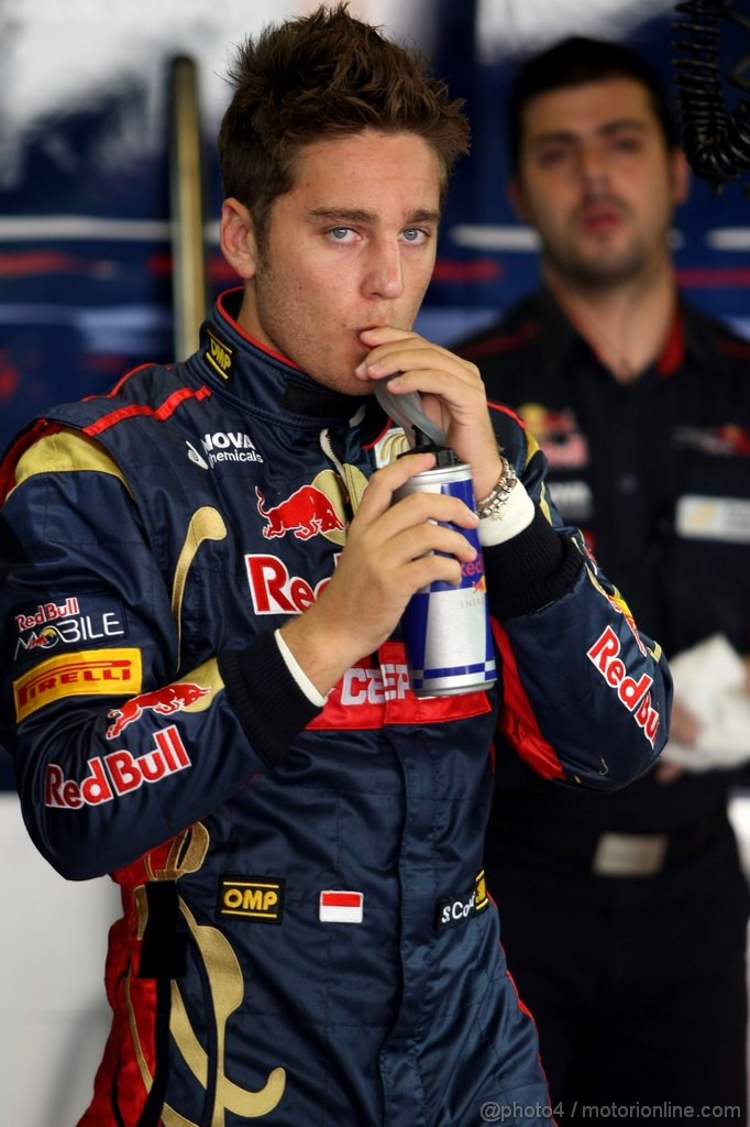 Abu Dhabi Test Novembre 2011, 15.11.2011 Abu Dhabi, UEA,
Stefano Coletti (MC), Scuderia Toro Rosso  - Formula 1 Testing Rookie Test, day 1 - Formula 1 World Championship - 