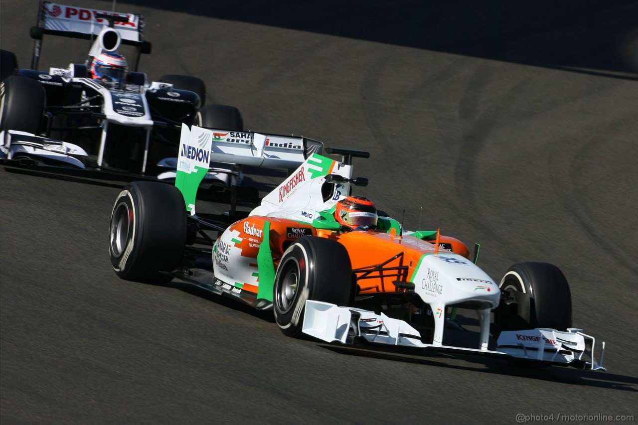 Abu Dhabi Test Novembre 2011, 15.11.2011 Abu Dhabi, UEA,
Max Chilton (GBR), Force India Racing Team  - Formula 1 Testing Rookie Test, day 1 - Formula 1 World Championship - 