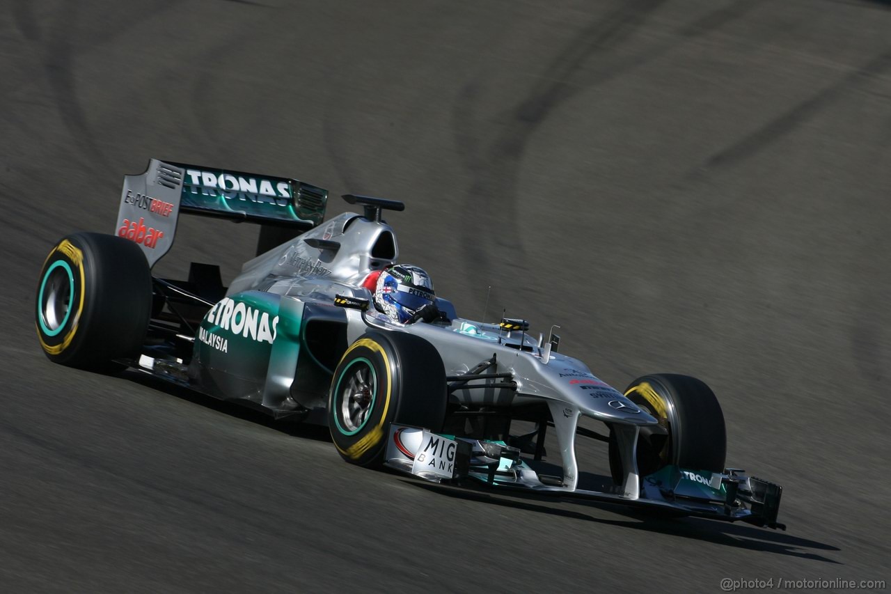 Abu Dhabi Test Novembre 2011, 15.11.2011 Abu Dhabi, UEA,
Sam Bird (GBR), Mercedes Grand Prix   - Formula 1 Testing Rookie Test, day 1 - Formula 1 World Championship - 