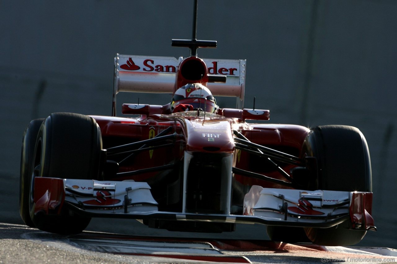 Abu Dhabi Test Novembre 2011, 15.11.2011 Abu Dhabi, UEA,
Jules Bianchi (FRA), Test Driver, Ferrari  - Formula 1 Testing Rookie Test, day 1 - Formula 1 World Championship - 