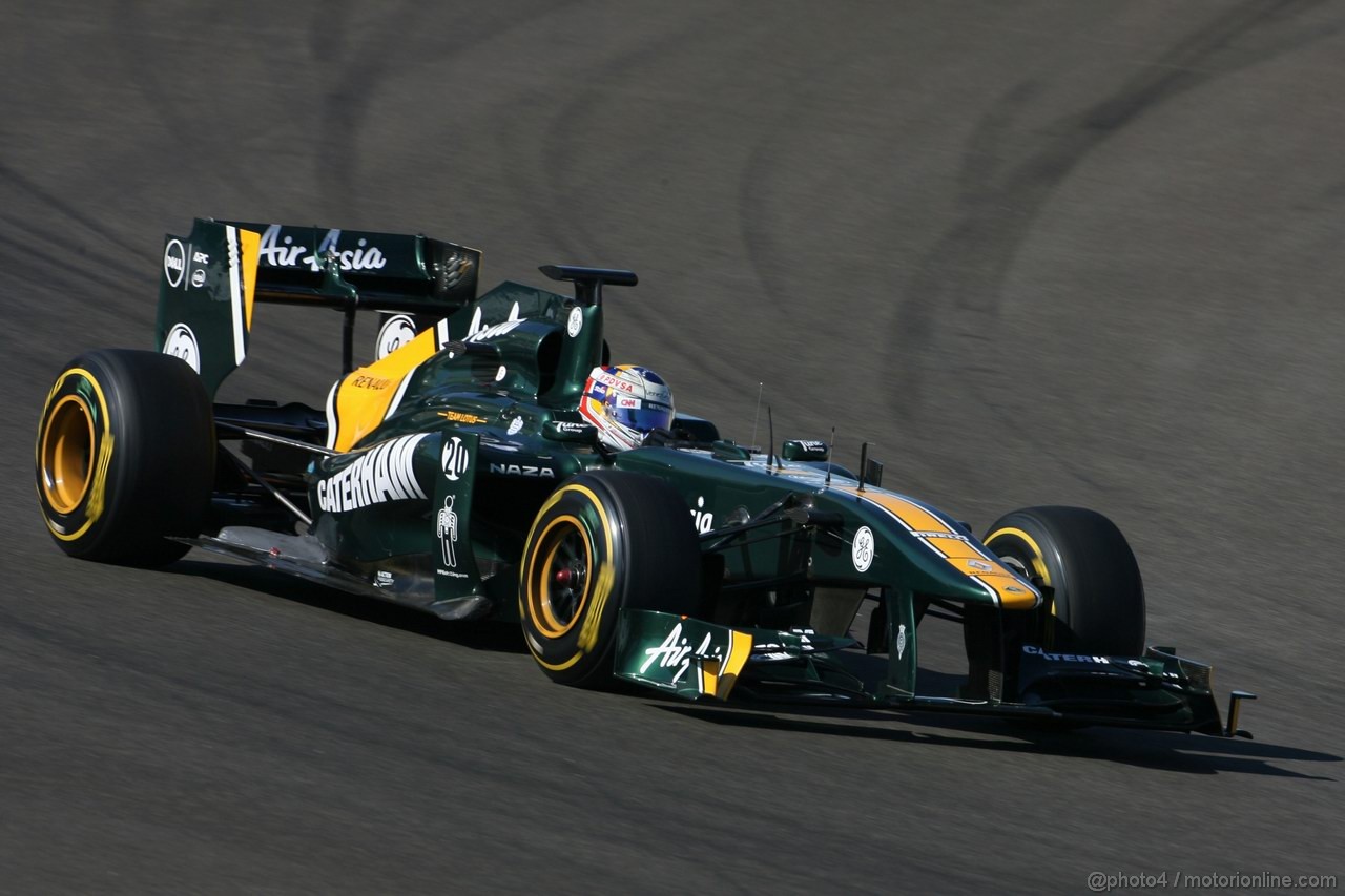 Abu Dhabi Test Novembre 2011, 15.11.2011 Abu Dhabi, UEA,
Rodolfo Gonzalez (VEN), Team Lotus  - Formula 1 Testing Rookie Test, day 1 - Formula 1 World Championship - 
