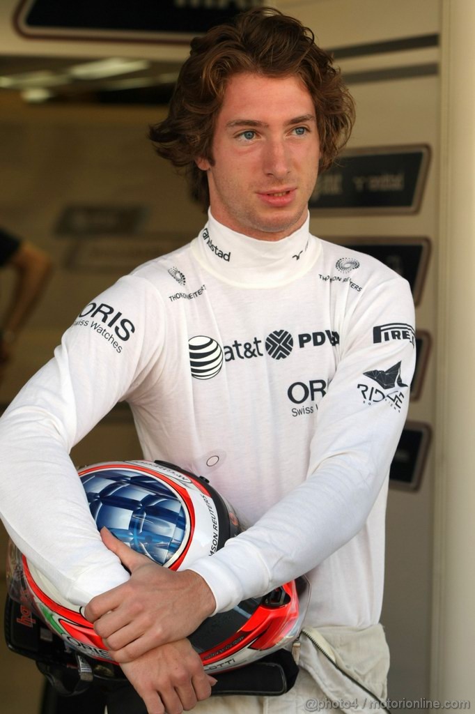 Abu Dhabi Test Novembre 2011, 16.11.2011 Abu Dhabi, UEA,
Mirko Bortolotti (ITA), Williams F1 Team  - Formula 1 Testing Rookie Test, day 2 - Formula 1 World Championship - 